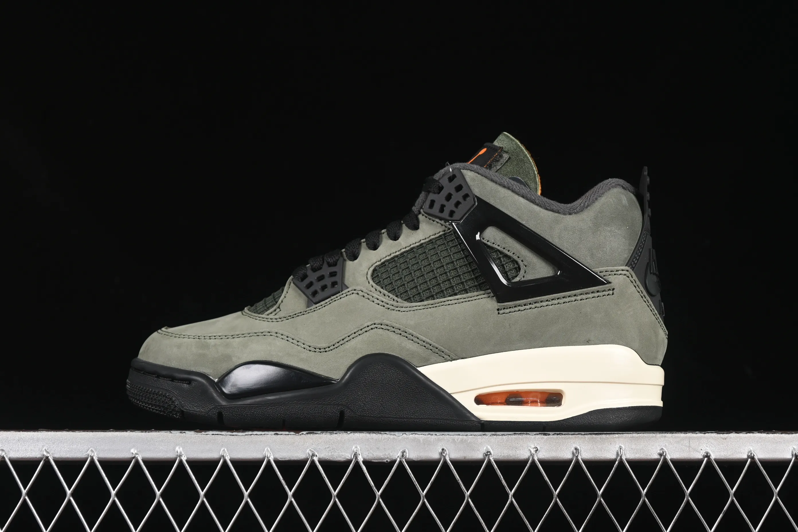 All categories Air Jordan Jordan series basketball shoes Air Jordan 4 GX foreign trade version Undefeated x Air Jordan 4 OG AJ4 Joe 4 olive green suede IB1519-200